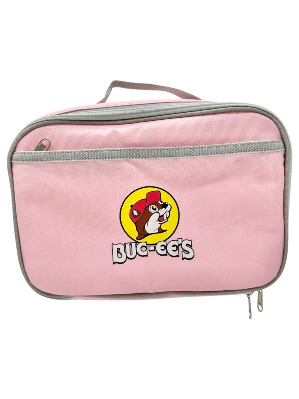 Bucees Kids Pink Lunch Bag With Insulated Interior and Handle 10.6"x7.7"x3.75"
